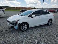 Vehiculos salvage en venta de Copart Tifton, GA: 2017 Chevrolet Cruze LT