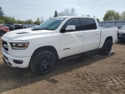 Salvage cars for sale at Bowmanville, ON auction: 2022 Dodge RAM 1500 Sport