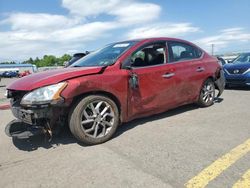 Salvage cars for sale at Pennsburg, PA auction: 2014 Nissan Sentra S