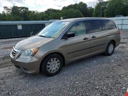 Salvage cars for sale at Augusta, GA auction: 2008 Honda Odyssey LX