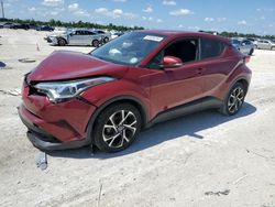 Toyota C-HR salvage cars for sale: 2019 Toyota C-HR XLE