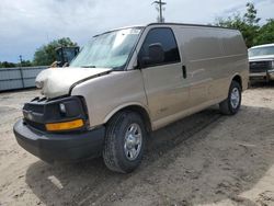 Salvage trucks for sale at Midway, FL auction: 2006 Chevrolet Express G2500