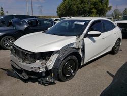 Salvage cars for sale at Rancho Cucamonga, CA auction: 2018 Honda Civic LX