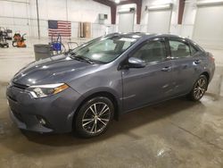 Copart select cars for sale at auction: 2016 Toyota Corolla L