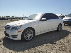 Mercedes-Benz c-Class salvage cars for sale: 2013 Mercedes-Benz C 300 4matic