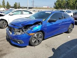 Salvage cars for sale from Copart Rancho Cucamonga, CA: 2018 Honda Civic EX