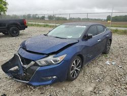 Salvage cars for sale at Cicero, IN auction: 2016 Nissan Maxima 3.5S