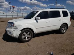 Salvage cars for sale at Greenwood, NE auction: 2010 Honda Pilot EXL