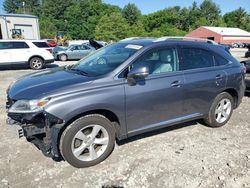 Salvage cars for sale from Copart Mendon, MA: 2013 Lexus RX 350 Base