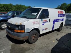 Salvage trucks for sale at Exeter, RI auction: 2009 Chevrolet Express G2500