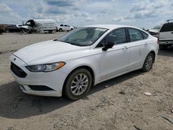 Salvage cars for sale from Copart Earlington, KY: 2017 Ford Fusion S