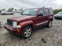 Salvage cars for sale at West Warren, MA auction: 2008 Jeep Liberty Limited