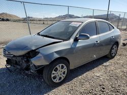 Salvage cars for sale from Copart North Las Vegas, NV: 2010 Hyundai Elantra Blue