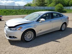 Salvage cars for sale from Copart Davison, MI: 2014 Ford Fusion SE Phev