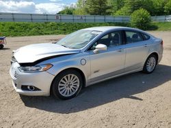 Salvage cars for sale at Davison, MI auction: 2014 Ford Fusion SE Phev