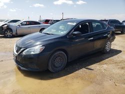 Salvage cars for sale at Amarillo, TX auction: 2018 Nissan Sentra S