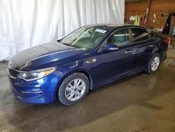 Salvage cars for sale from Copart Ebensburg, PA: 2016 KIA Optima LX