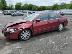 Salvage cars for sale from Copart Grantville, PA: 2006 Honda Accord EX