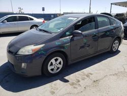 Salvage cars for sale from Copart Anthony, TX: 2011 Toyota Prius