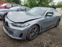 Vehiculos salvage en venta de Copart Baltimore, MD: 2024 BMW 430XI Gran Coupe