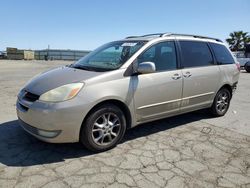 Salvage cars for sale from Copart Martinez, CA: 2005 Toyota Sienna XLE