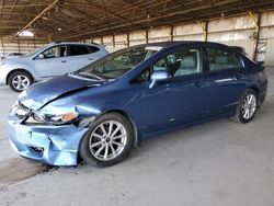 Carros salvage a la venta en subasta: 2010 Honda Civic EXL