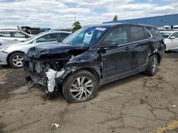 Salvage cars for sale at Woodhaven, MI auction: 2022 Chevrolet Equinox LT