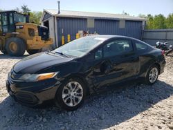 Salvage cars for sale at West Warren, MA auction: 2014 Honda Civic LX
