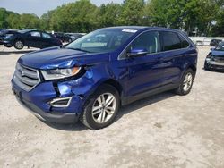 Salvage cars for sale at North Billerica, MA auction: 2015 Ford Edge SEL