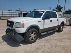 Salvage cars for sale at Oklahoma City, OK auction: 2007 Ford F150 Supercrew
