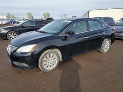 Salvage cars for sale from Copart Rocky View County, AB: 2015 Nissan Sentra S