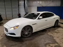 Salvage cars for sale at Chalfont, PA auction: 2017 Maserati Quattroporte S