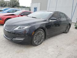Salvage cars for sale from Copart Apopka, FL: 2015 Lincoln MKZ Black Label