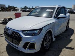 Salvage cars for sale at Martinez, CA auction: 2023 Audi Q5 Prestige 45