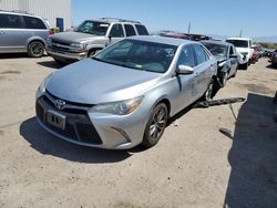 Salvage cars for sale from Copart Tucson, AZ: 2015 Toyota Camry LE