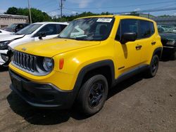 Salvage cars for sale from Copart New Britain, CT: 2016 Jeep Renegade Sport