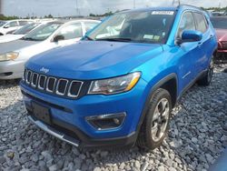 Salvage cars for sale at New Orleans, LA auction: 2021 Jeep Compass Limited