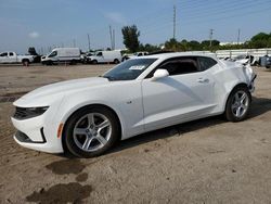 Salvage cars for sale at Miami, FL auction: 2022 Chevrolet Camaro LS