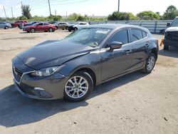 Mazda 3 Grand Touring salvage cars for sale: 2015 Mazda 3 Grand Touring