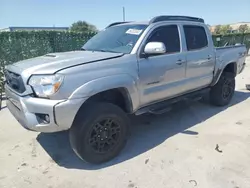 Salvage trucks for sale at Orlando, FL auction: 2015 Toyota Tacoma Double Cab