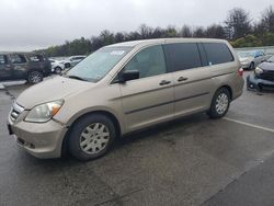 Salvage cars for sale at Brookhaven, NY auction: 2007 Honda Odyssey LX