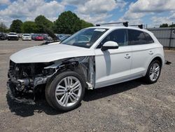 Salvage cars for sale at Mocksville, NC auction: 2020 Audi Q5 Premium Plus