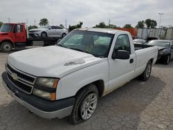 Cars With No Damage for sale at auction: 2006 Chevrolet Silverado C1500