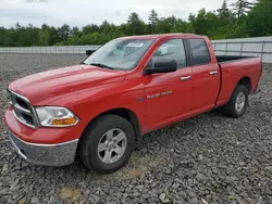 Salvage cars for sale from Copart Windham, ME: 2012 Dodge RAM 1500 SLT