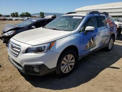 Salvage cars for sale at San Martin, CA auction: 2016 Subaru Outback 2.5I Premium