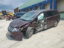 Salvage cars for sale at Columbus, OH auction: 2011 Honda Odyssey EXL