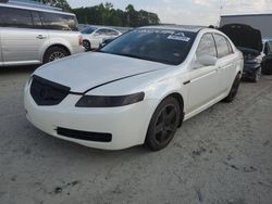 Salvage cars for sale from Copart Spartanburg, SC: 2006 Acura 3.2TL