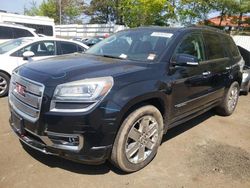Salvage cars for sale from Copart New Britain, CT: 2016 GMC Acadia Denali