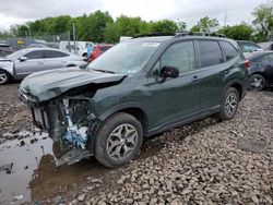 Salvage cars for sale from Copart Chalfont, PA: 2022 Subaru Forester Premium