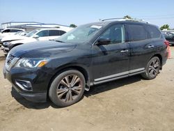 Salvage cars for sale at San Diego, CA auction: 2017 Nissan Pathfinder S